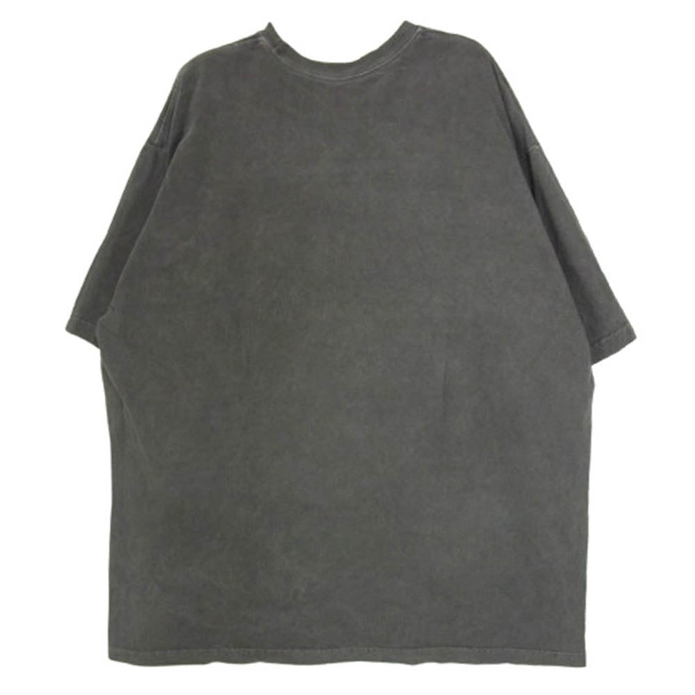 NEIGHBORHOOD ネイバーフッド 251PCNH-ST05 NH . TEE SS-5 顔料染め ウォッシュ加工 半袖 Tシャツ ブラック系 XXL【極上美品】【中古】