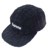 Supreme シュプリーム 25SS Frayed Croc Denim Camp Cap デニム キャンプ キャップ ブラック系 58cm【極上美品】【中古】