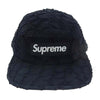 Supreme シュプリーム 25SS Frayed Croc Denim Camp Cap デニム キャンプ キャップ ブラック系 58cm【極上美品】【中古】