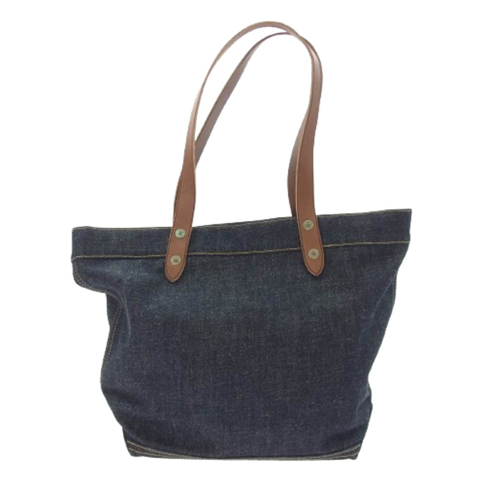 RRL ダブルアールエル 25SS WARRBAG0G620001 デニム トート バッグ インディゴブルー系【極上美品】【中古】