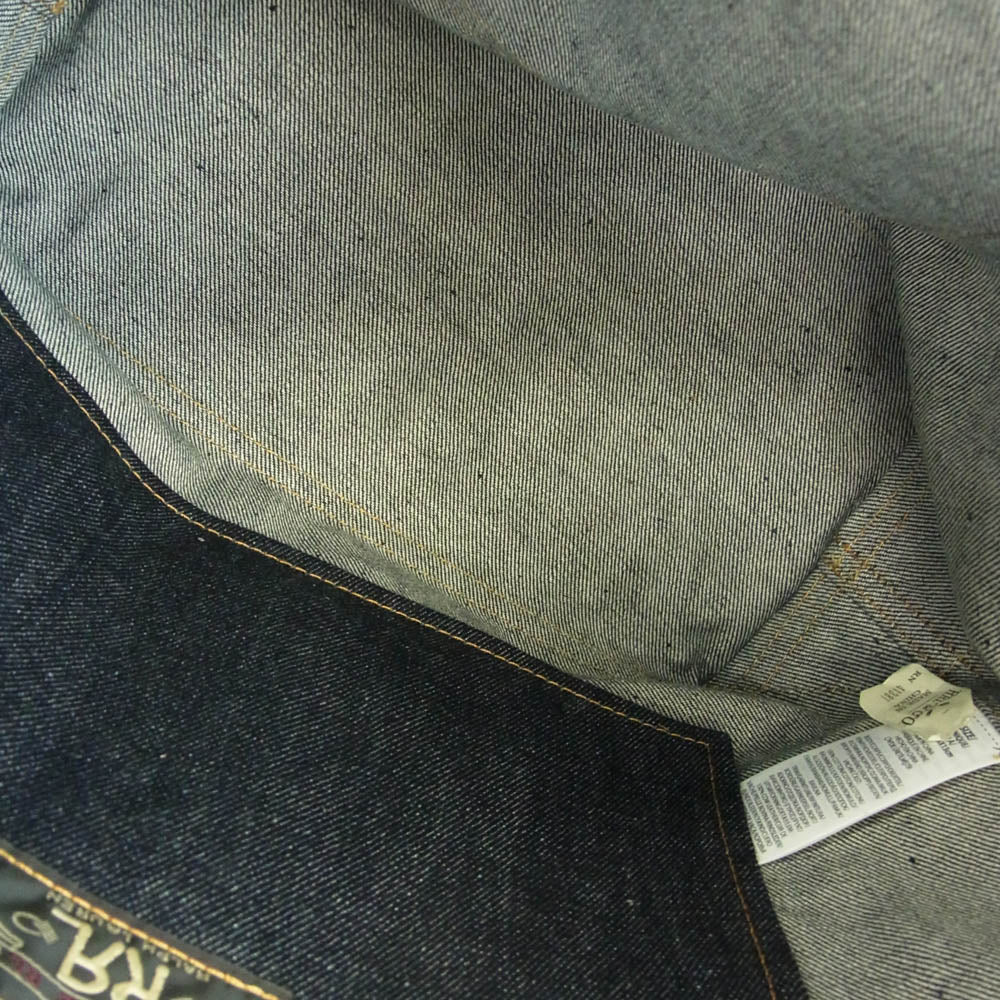 RRL ダブルアールエル 25SS WARRBAG0G620001 デニム トート バッグ インディゴブルー系【極上美品】【中古】