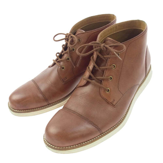 COLE HAAN コールハーン Grand OS Chukka Boot ブラウン系 27cm【中古】