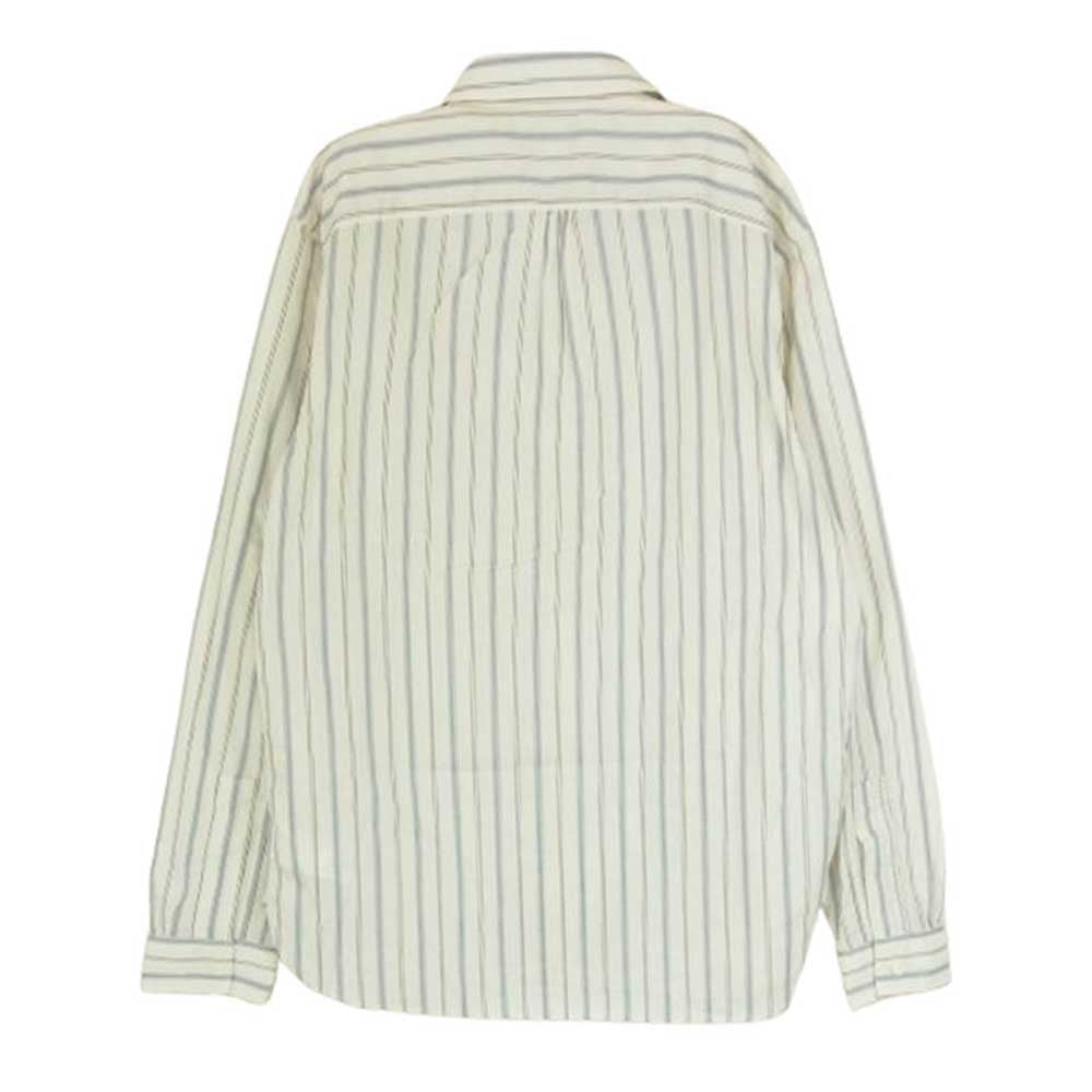 RRL ダブルアールエル 長袖 ストライプ シャツ オフホワイト系 S【中古】