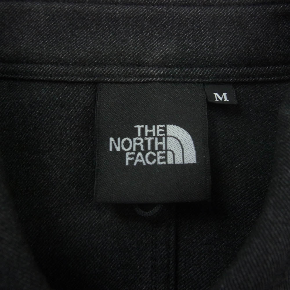 THE NORTH FACE ノースフェイス NR61963 Inyo Shirt インヨー 長袖 シャツ チャコール系 M【中古】
