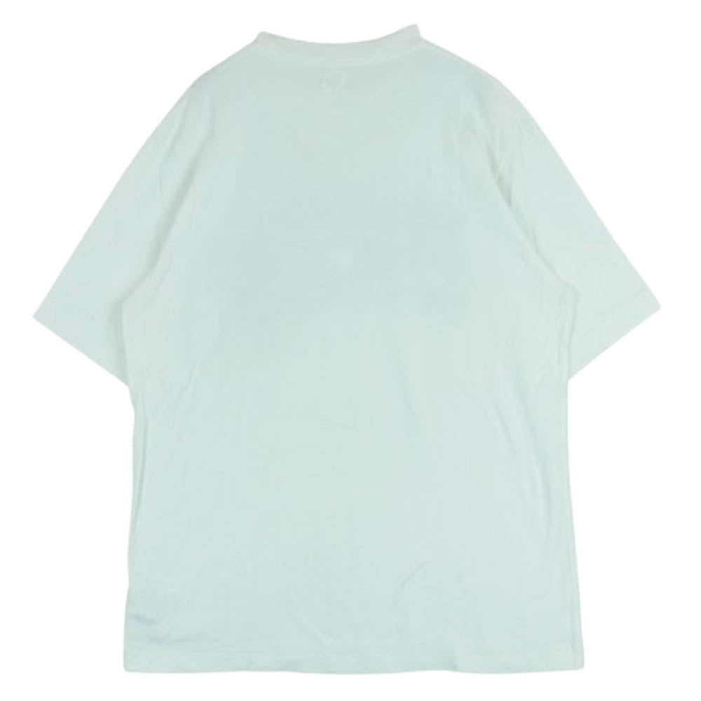 blurhms ブラームス bROOTS23S33 ROOTSTOCK ルーツストック POSTPUNK Print Tee BIG ロゴプリント ビック 半袖 Tシャツ ホワイト系 2【中古】