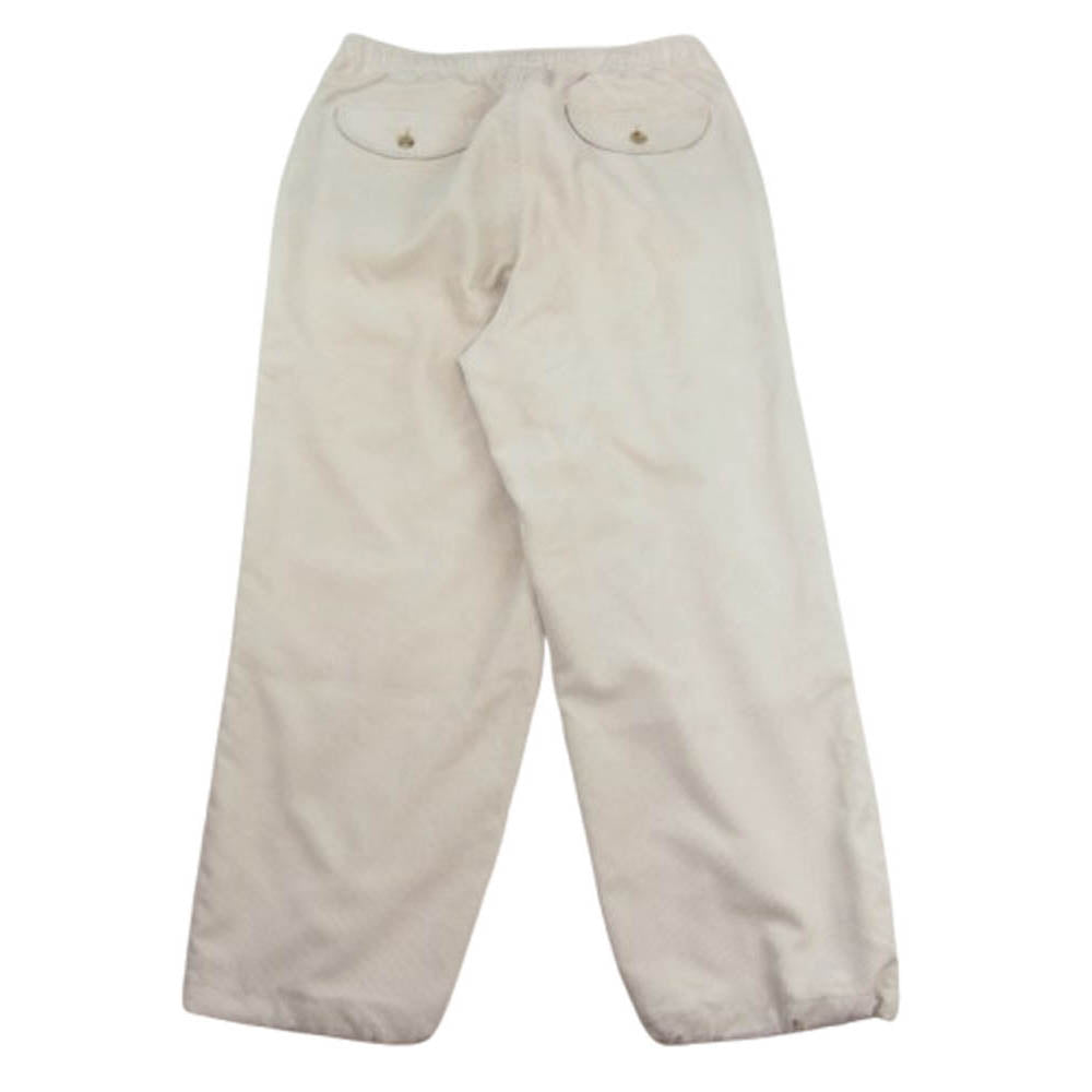 DAIWA PIER39 ダイワピア BP-37022W TECH WIDE EASY 2P TROUSERS CORDUROY 2プリーツ コーデュロイ ワイド パンツ オフホワイト系 S【中古】