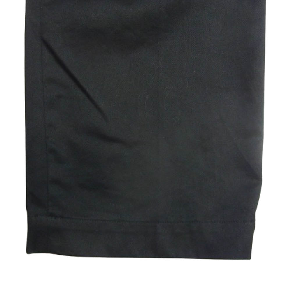 WACKO MARIA ワコマリア 2タック コットン パンツ ブラック系 M【中古】