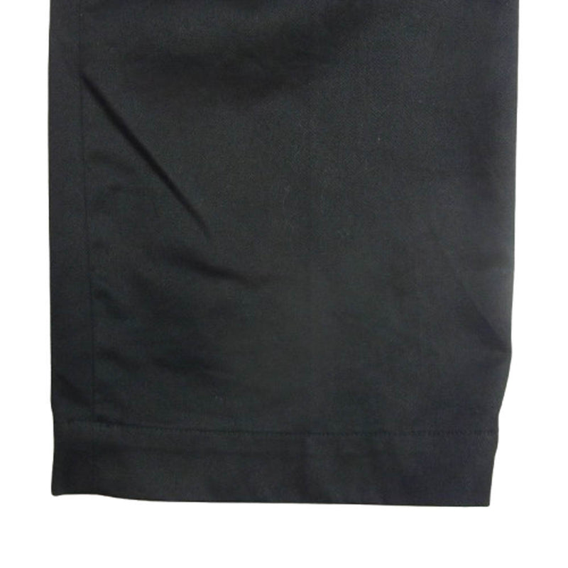 WACKO MARIA ワコマリア 2タック コットン パンツ ブラック系 M【中古