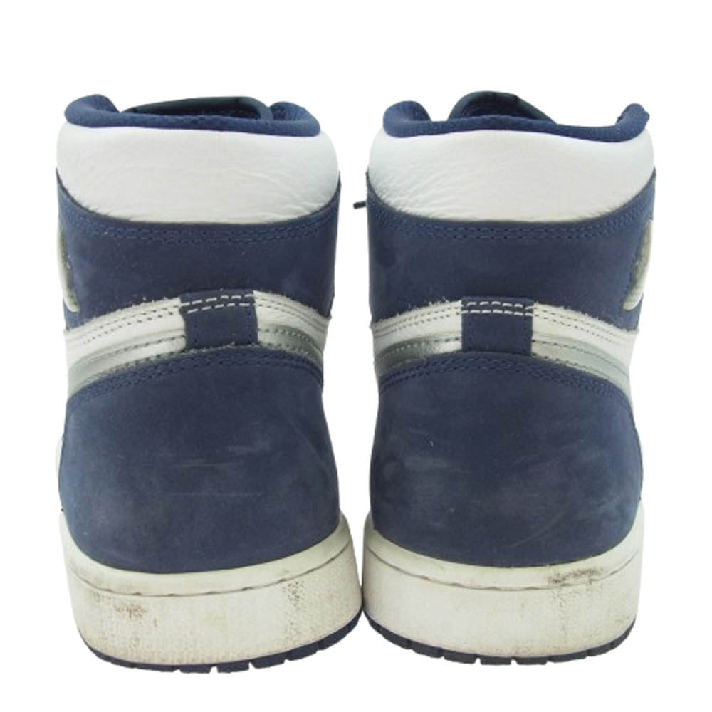 NIKE ナイキ DC1788-100 Air Jordan 1 High OG CO.JP White Midnight Navy エアジョーダン ハイ スニーカー ネイビー系 ホワイト系 27cm【中古】