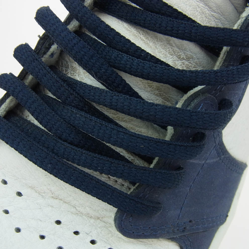 NIKE ナイキ DC1788-100 Air Jordan 1 High OG CO.JP White Midnight Navy エアジョーダン ハイ スニーカー ネイビー系 ホワイト系 27cm【中古】