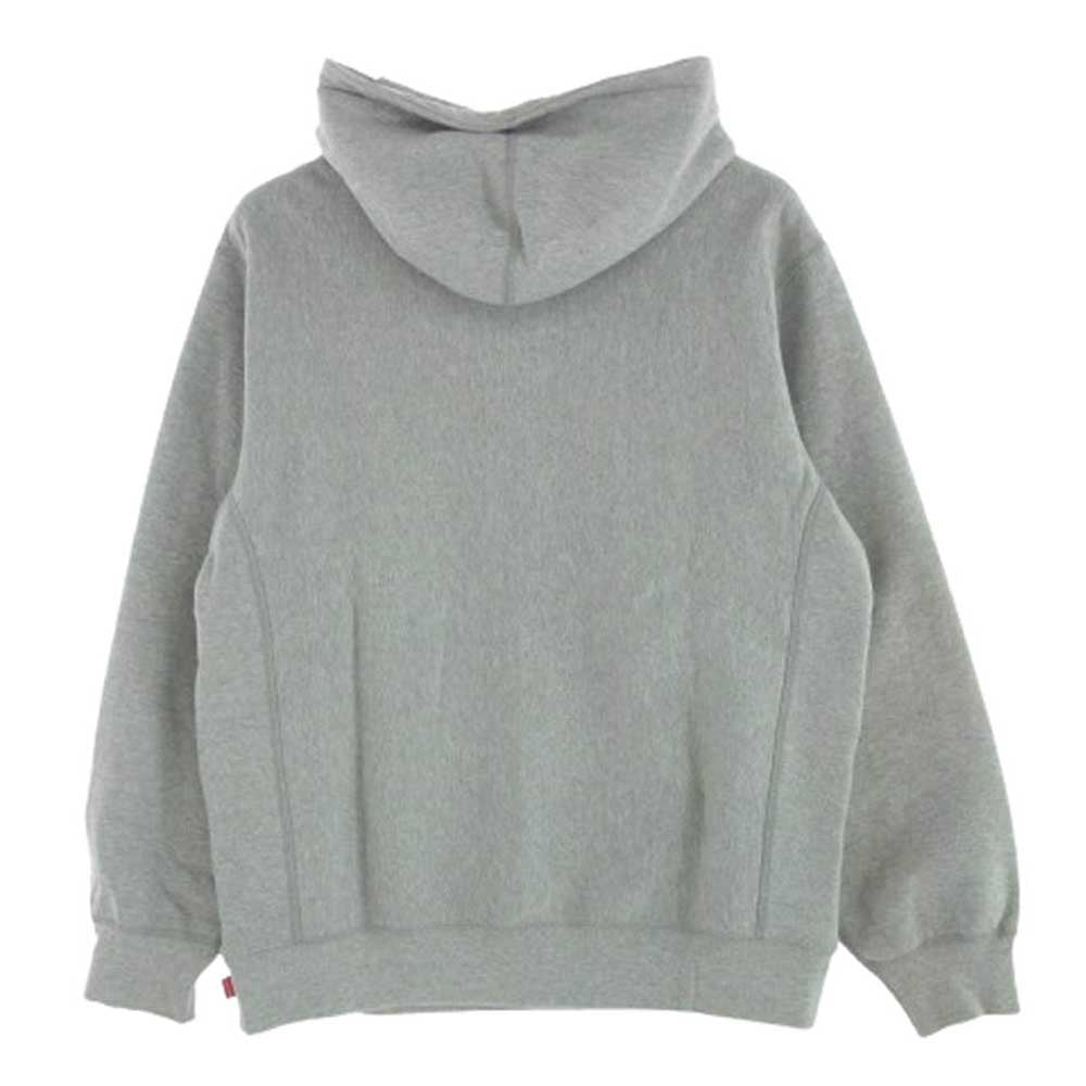 Supreme シュプリーム 21SS KAWS Chalk Logo Hooded Sweatshirt チョーク ボックス ロゴ プリント フーディ パーカー スウェット グレー系 M【中古】