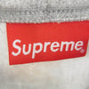 Supreme シュプリーム 21SS KAWS Chalk Logo Hooded Sweatshirt チョーク ボックス ロゴ プリント フーディ パーカー スウェット グレー系 M【中古】