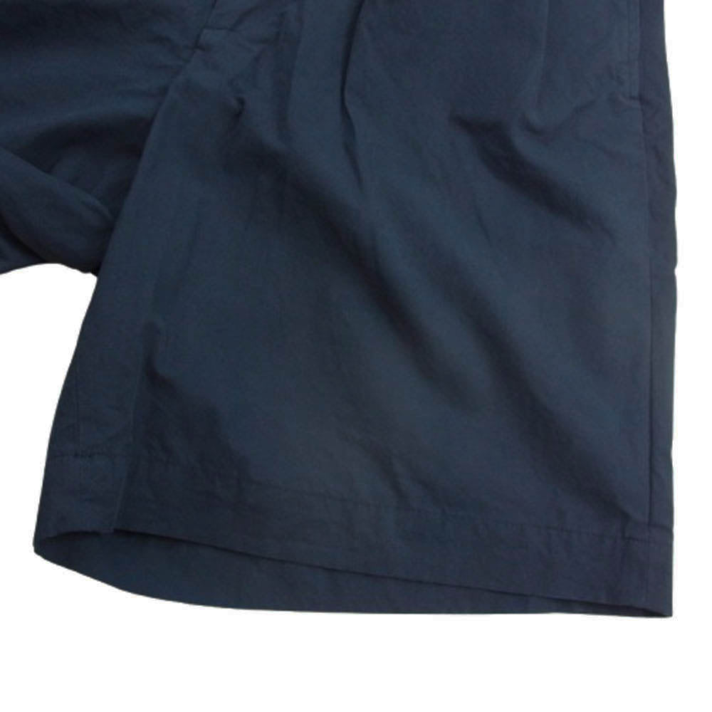 A.PRESSE アプレッセ 23SS 23SAP-04-04H High Density Weather Cloth Shorts ハイ デンシティ ウェザークロス ショーツ ショートパンツ ネイビー系 2【中古】