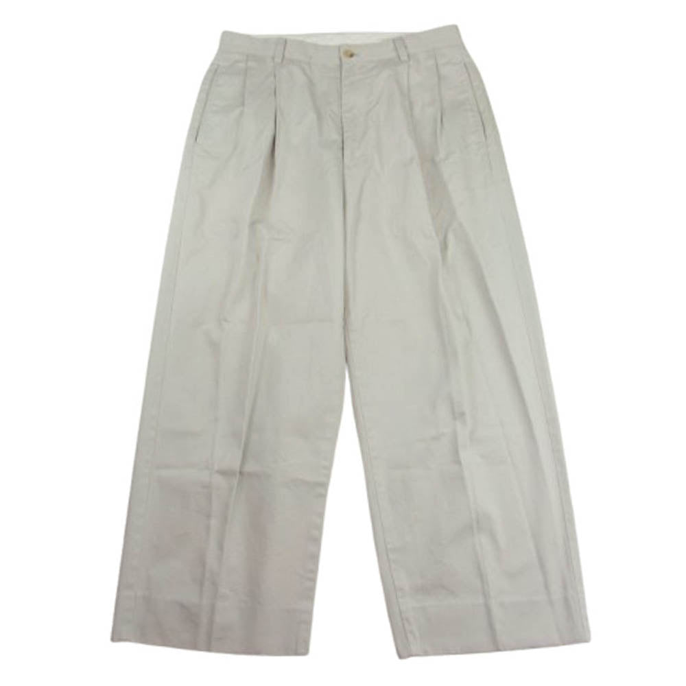 A.PRESSE アプレッセ 21AW 21AAP-04-04H Chino Trousers チノ トラウザーズ パンツ ベージュ系 1【中古】