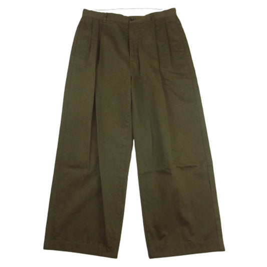 A.PRESSE アプレッセ 22AW 22AAP-04-06H Chino Trousers OLIVE チノ トラウザーズ パンツ オリーブ カーキ系 2【中古】