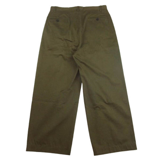 A.PRESSE アプレッセ 22AW 22AAP-04-06H Chino Trousers OLIVE チノ トラウザーズ パンツ オリーブ カーキ系 2【中古】