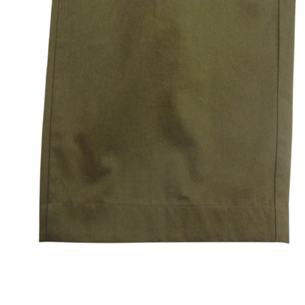 A.PRESSE アプレッセ 22AW 22AAP-04-06H Chino Trousers OLIVE チノ トラウザーズ パンツ オリーブ カーキ系 2【中古】