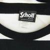schott ショット BORDER TEE ボーダー ポケット Tシャツ ホワイト系 ブラック系 S【中古】