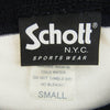 schott ショット BORDER TEE ボーダー ポケット Tシャツ ホワイト系 ブラック系 S【中古】