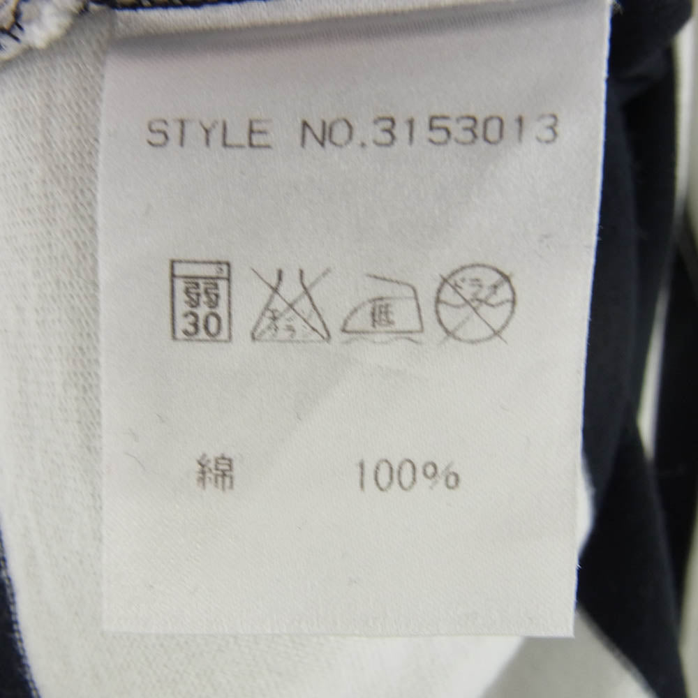 schott ショット BORDER TEE ボーダー ポケット Tシャツ ホワイト系 ブラック系 S【中古】