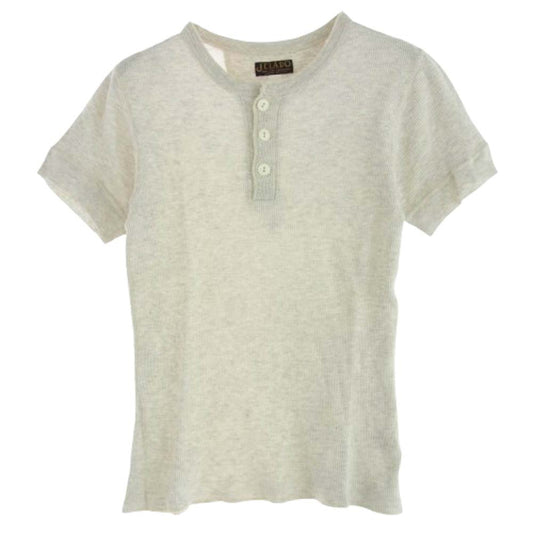 JELADO ジェラード サーマル ヘンリーネック 半袖 Tシャツ グレー系 36【中古】