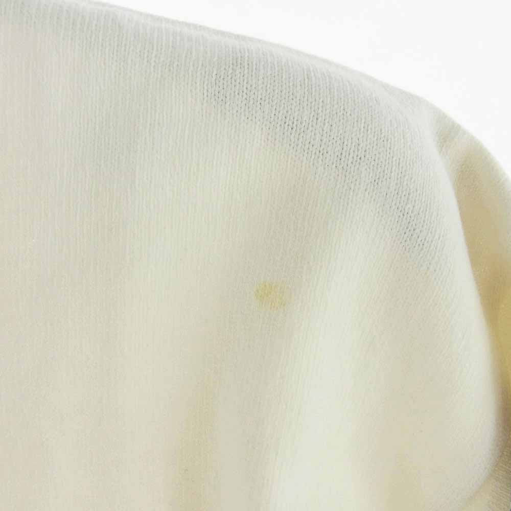 The REAL McCOY'S ザリアルマッコイズ MARINES  フロッキープリント トリム  Tシャツ オフホワイト系 S【中古】