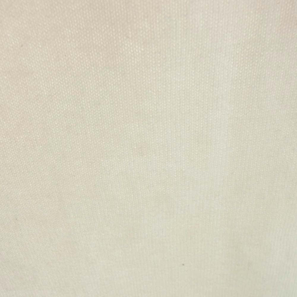 The REAL McCOY'S ザリアルマッコイズ MARINES  フロッキープリント トリム  Tシャツ オフホワイト系 S【中古】