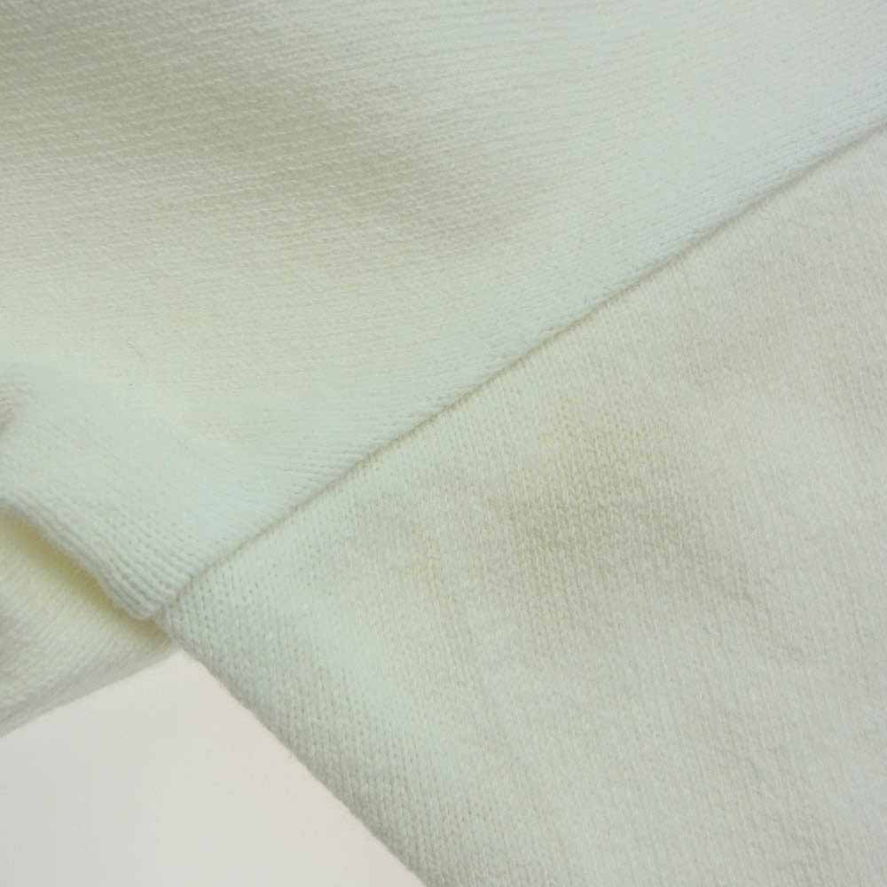 The REAL McCOY'S ザリアルマッコイズ MARINES  フロッキープリント トリム  Tシャツ オフホワイト系 S【中古】