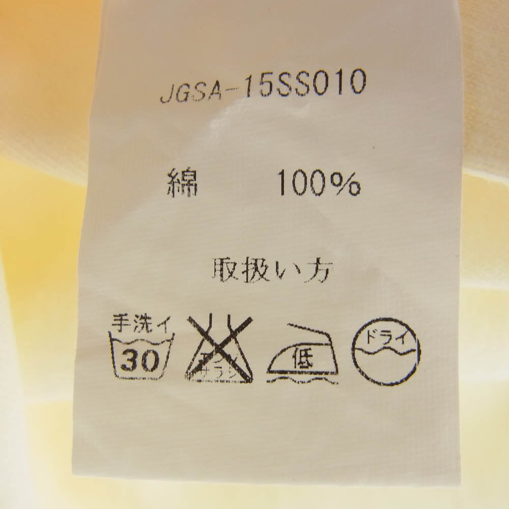 JELADO ジェラード JOHN GLUCKOW ジョングラッコー Animals Brand Tee プリント Tシャツ オフホワイト系 S【中古】