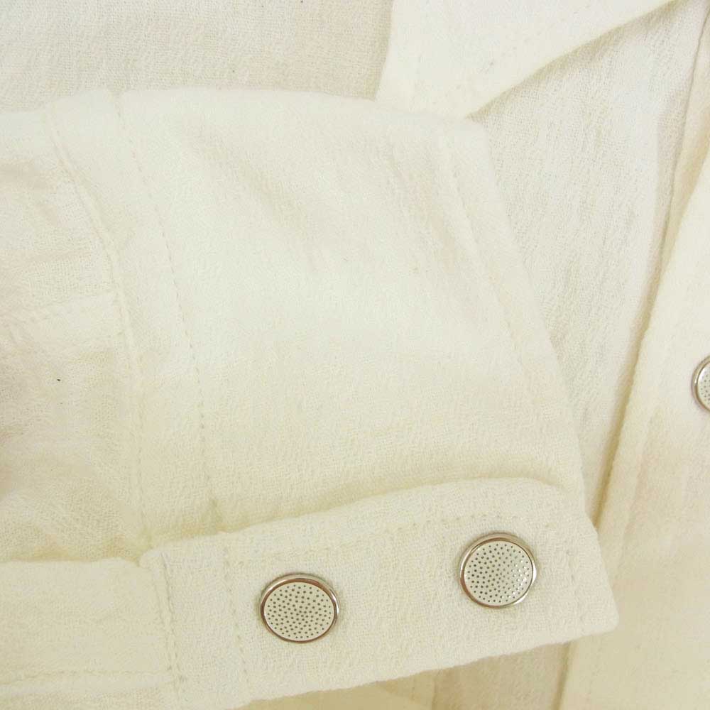 GANGSTERVILLE ギャングスタービル GSV-19-SS-30 KINGSLAND L/S SHIRT ウエスタン シャツ ホワイト系 S【極上美品】【中古】