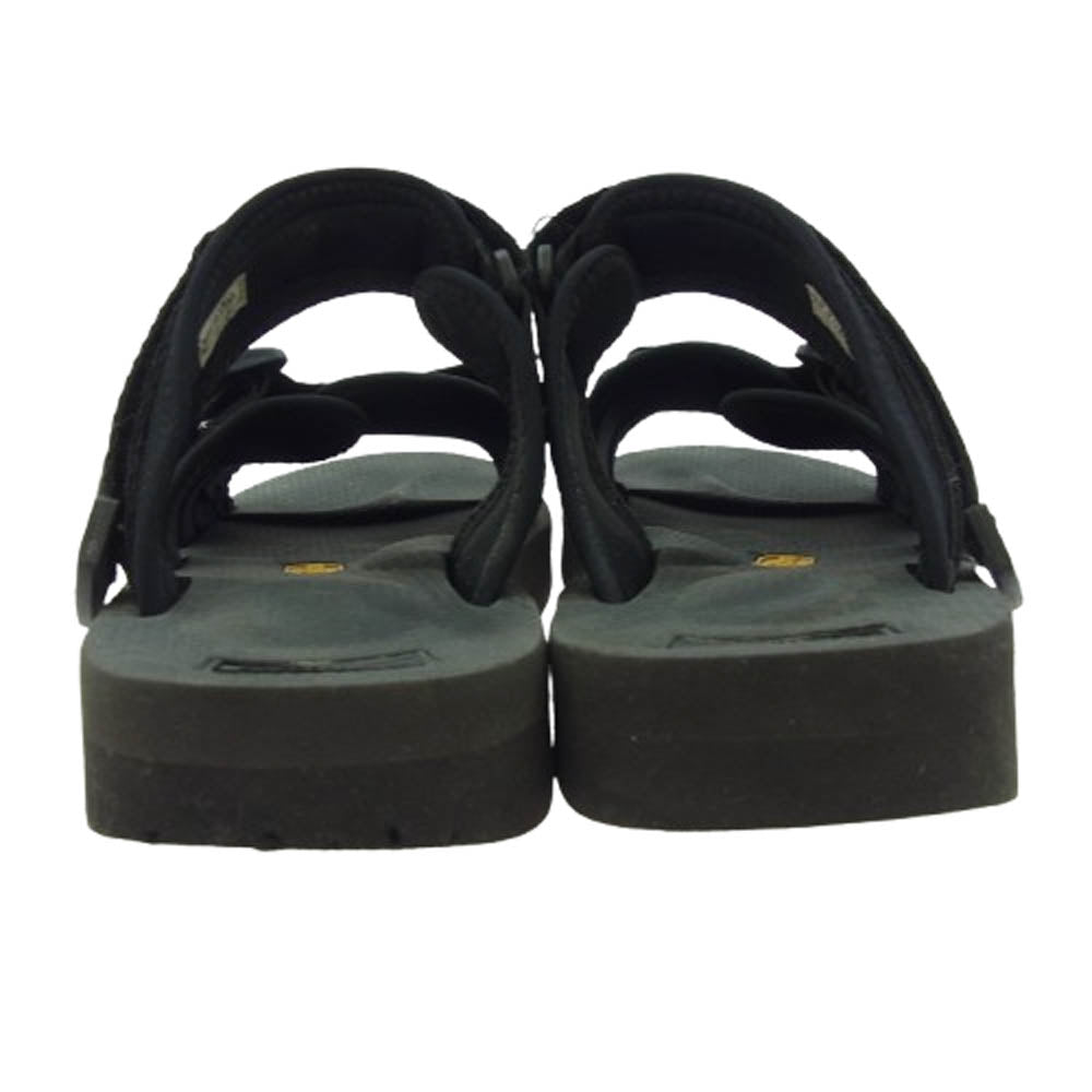SUICOKE スイコック ダブルストラップ サンダル ブラック系 26cm【中古】