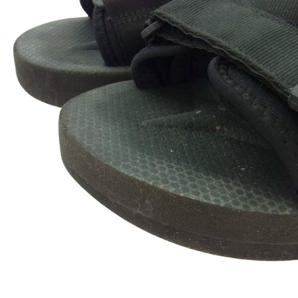 SUICOKE スイコック ダブルストラップ サンダル ブラック系 26cm【中古】