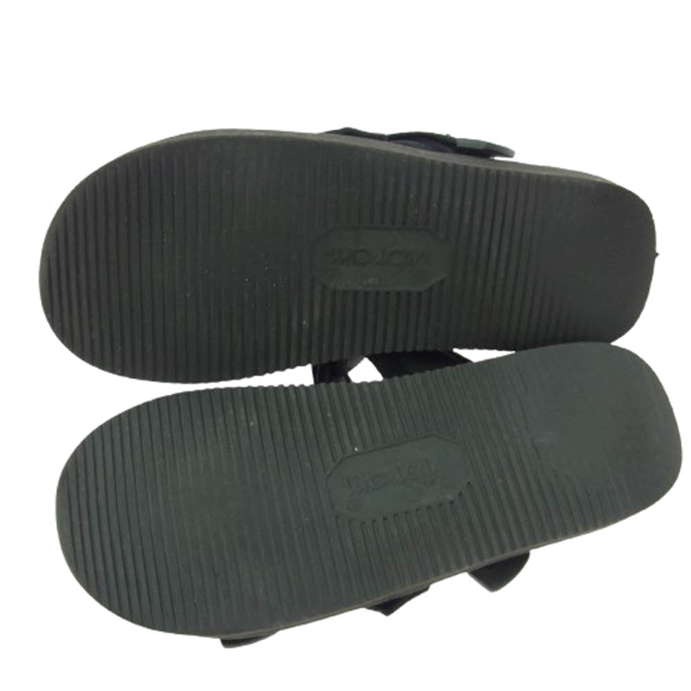 SUICOKE スイコック ダブルストラップ サンダル ブラック系 26cm【中古】