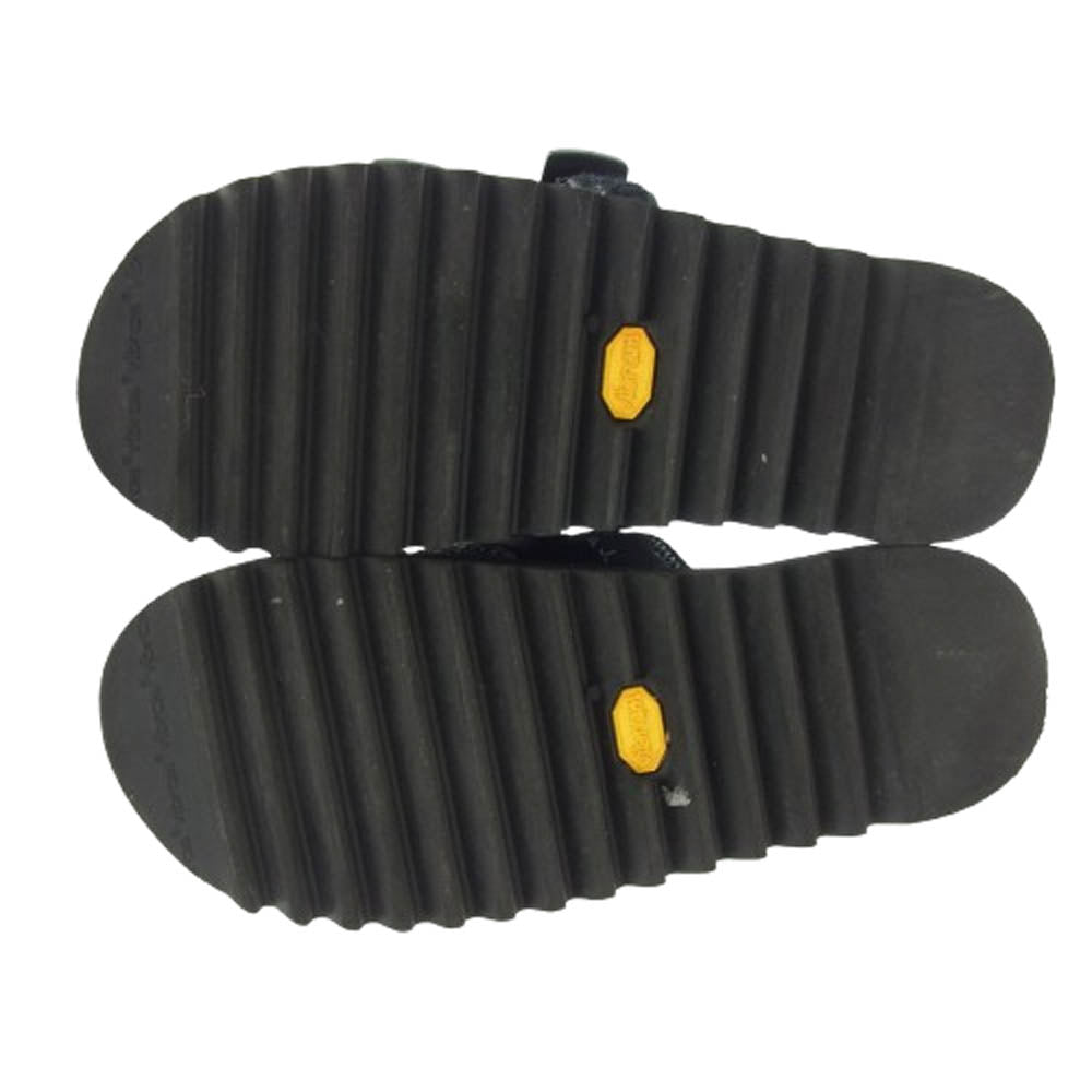 SUICOKE スイコック ダブルストラップ バンダナ サンダル ブラック系 26cm【中古】