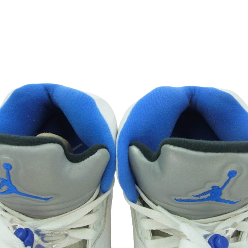 NIKE ナイキ DD0587-140 Air Jordan 5 Stealth 2.0 エアジョーダン5 ステルス2.0 ハイカット AJ5 スニーカー ホワイト系 27cm【中古】