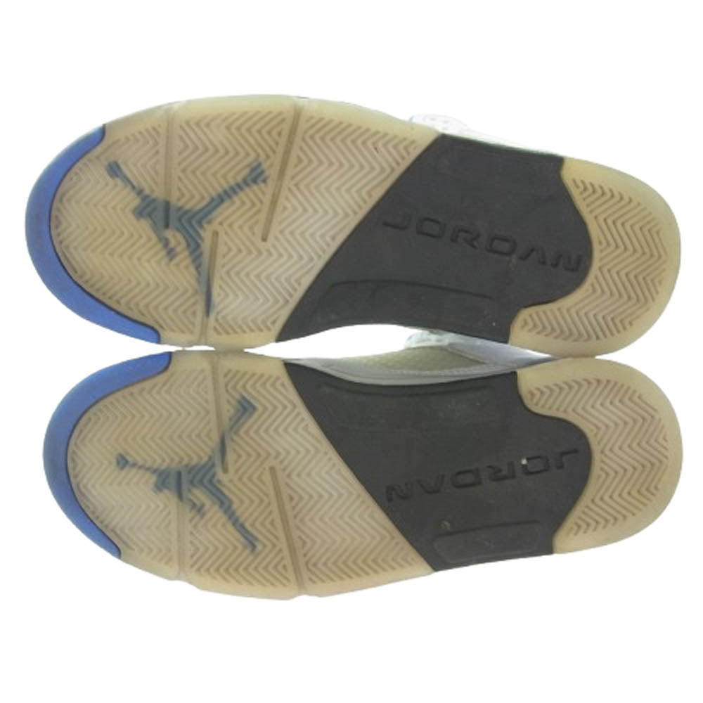 NIKE ナイキ DD0587-140 Air Jordan 5 Stealth 2.0 エアジョーダン5 ステルス2.0 ハイカット AJ5 スニーカー ホワイト系 27cm【中古】