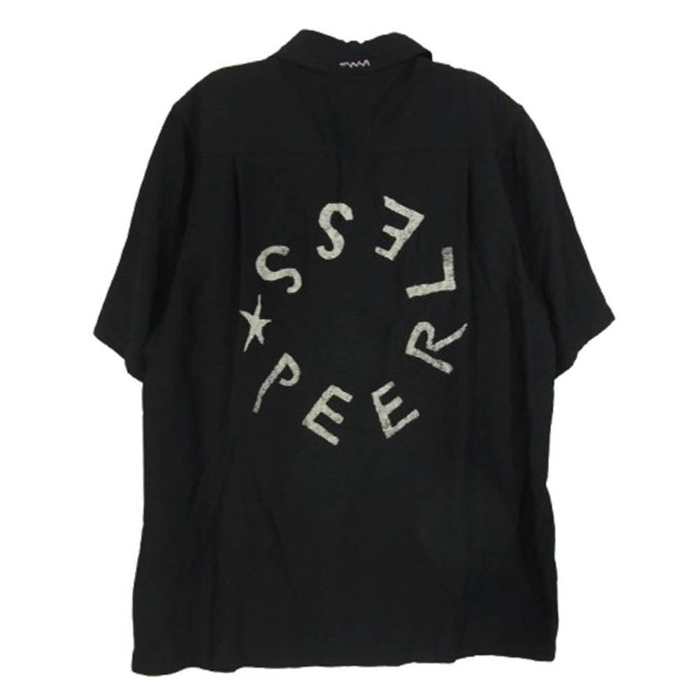 VISVIM ビズビム 0120305011006 FREE EDGE SHIRT S/S 半袖 シャツ ブラック系 1【中古】
