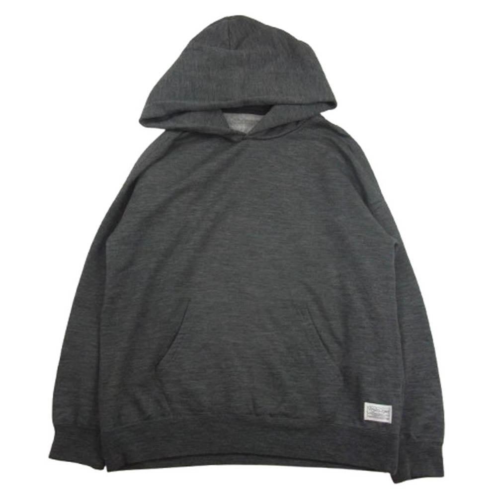VISVIM ビズビム SPORT VS 0121408010003 JUMBO HOODIE P.O. SUPERFINE ウール フーディ パーカー チャコール系 2【中古】