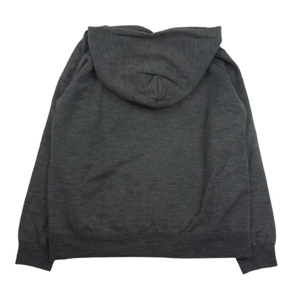 VISVIM ビズビム SPORT VS 0121408010003 JUMBO HOODIE P.O. SUPERFINE ウール フーディ パーカー チャコール系 2【中古】