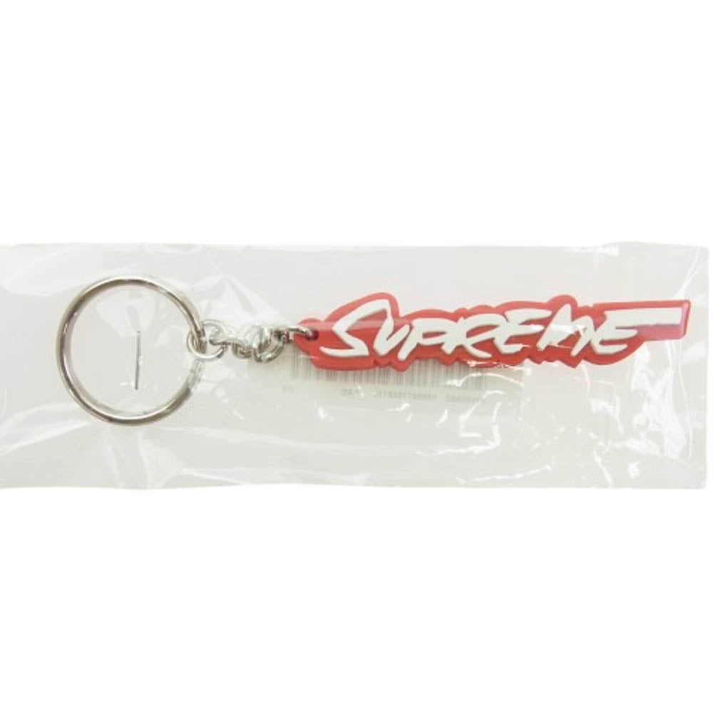 Supreme シュプリーム 20AW FUTURA LOGO KEYCHAIN フューチュラ ロゴキーチェーン キーホルダー レッド レッド系【極上美品】【中古】