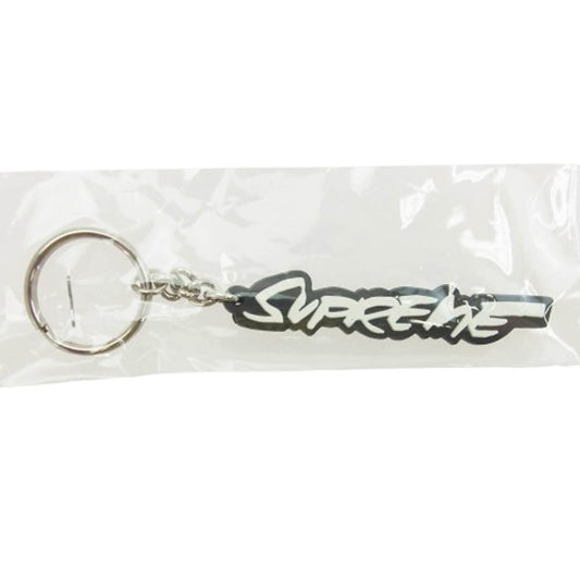Supreme シュプリーム 20AW FUTURA LOGO KEYCHAIN フューチュラ ロゴキーチェーン キーホルダー ブラック ブラック系【極上美品】【中古】