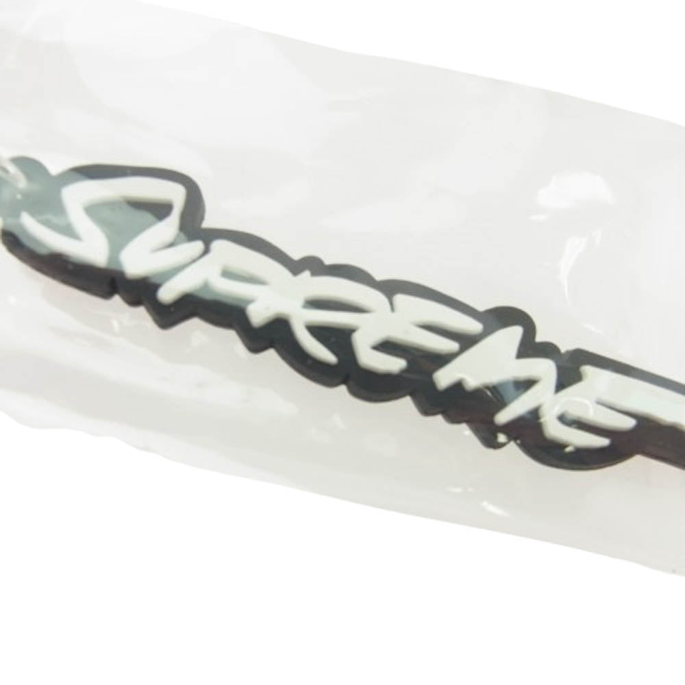 Supreme シュプリーム 20AW FUTURA LOGO KEYCHAIN フューチュラ ロゴキーチェーン キーホルダー ブラック ブラック系【極上美品】【中古】