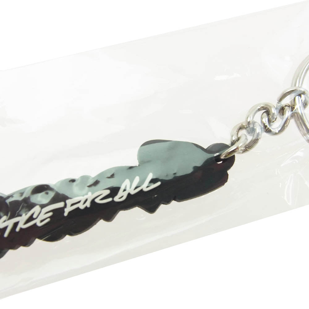 Supreme シュプリーム 20AW FUTURA LOGO KEYCHAIN フューチュラ ロゴキーチェーン キーホルダー ブラック ブラック系【極上美品】【中古】