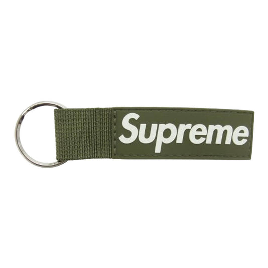 Supreme シュプリーム 20AW Webbing Keychain ウェビング キーリング キーホルダー ストラップ カーキ カーキ系【新古品】【未使用】【中古】