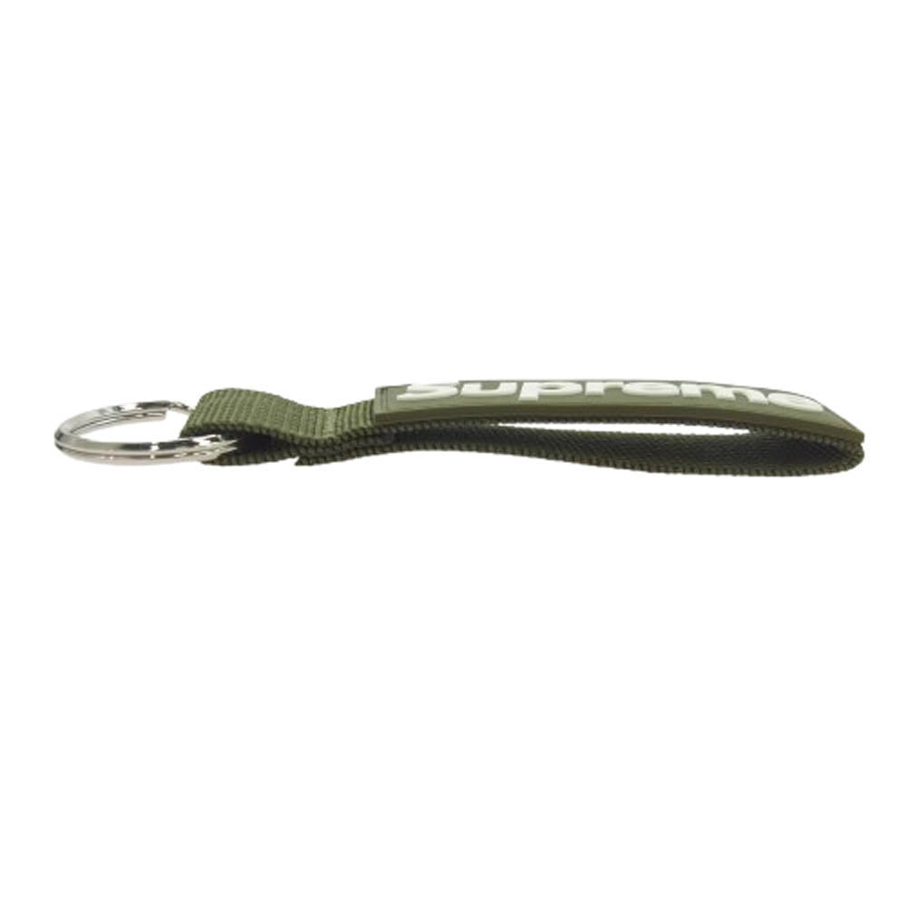 Supreme シュプリーム 20AW Webbing Keychain ウェビング キーリング キーホルダー ストラップ カーキ カーキ系【新古品】【未使用】【中古】