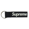 Supreme シュプリーム 23SS Webbing Keychain ウェビング キーリング キーホルダー ストラップ ブラック ブラック系【新古品】【未使用】【中古】