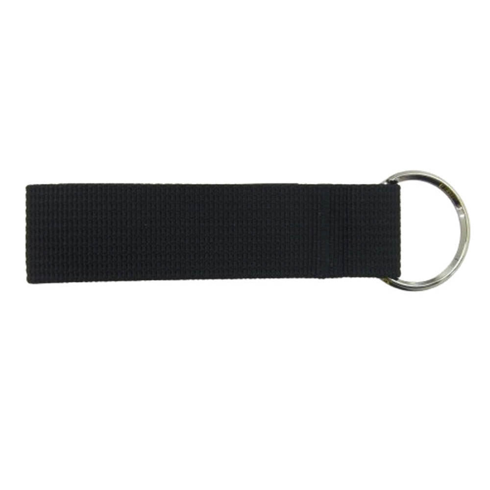 Supreme シュプリーム 23SS Webbing Keychain ウェビング キーリング キーホルダー ストラップ ブラック ブラック系【新古品】【未使用】【中古】