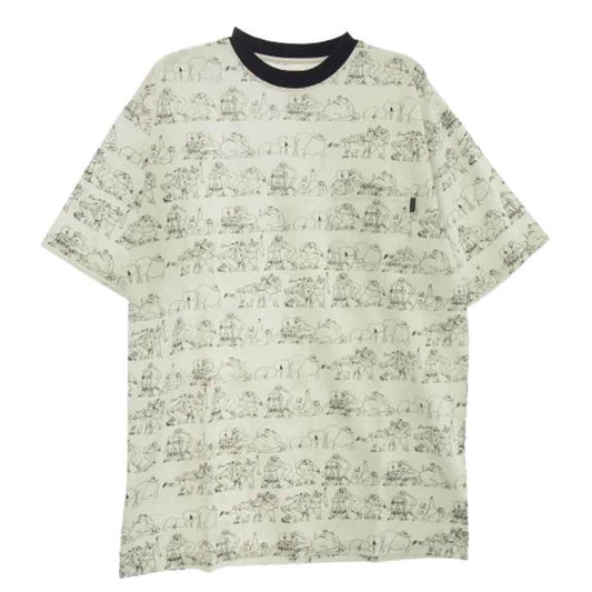 Supreme シュプリーム 90s archive アーカイブ 初期紙タグ Porno Ringer Pocket Tee ポルノ リンガー Tシャツ 半袖カットソー ホワイト系 ブラック系 M【中古】