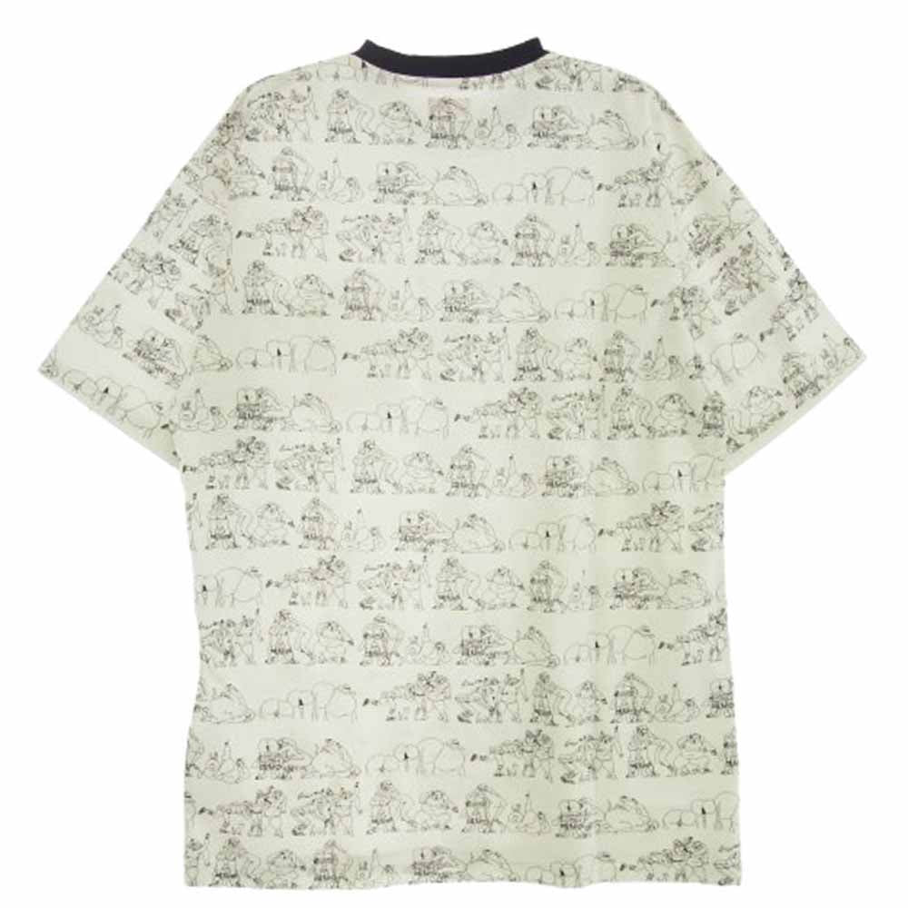 Supreme シュプリーム 90s archive アーカイブ 初期紙タグ Porno Ringer Pocket Tee ポルノ リンガー Tシャツ 半袖カットソー ホワイト系 ブラック系 M【中古】