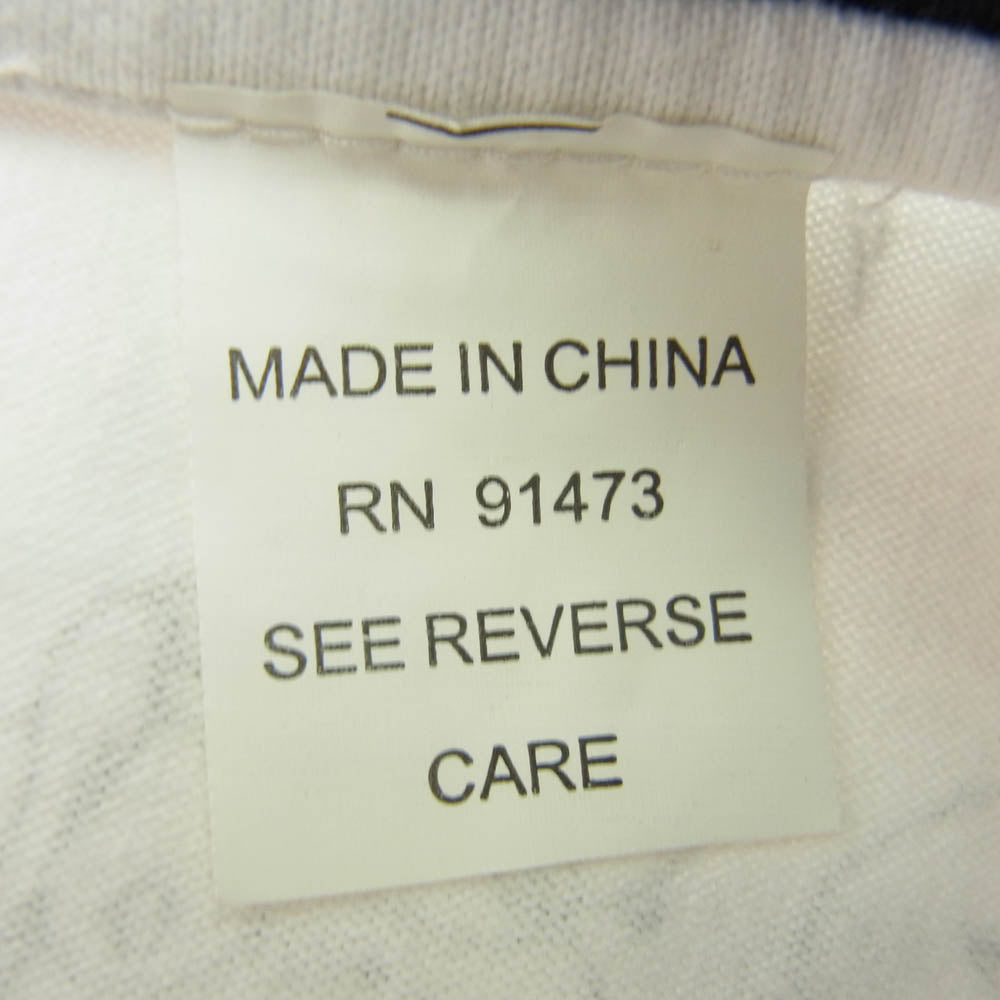 Supreme シュプリーム 90s archive アーカイブ 初期紙タグ Porno Ringer Pocket Tee ポルノ リンガー Tシャツ 半袖カットソー ホワイト系 ブラック系 M【中古】